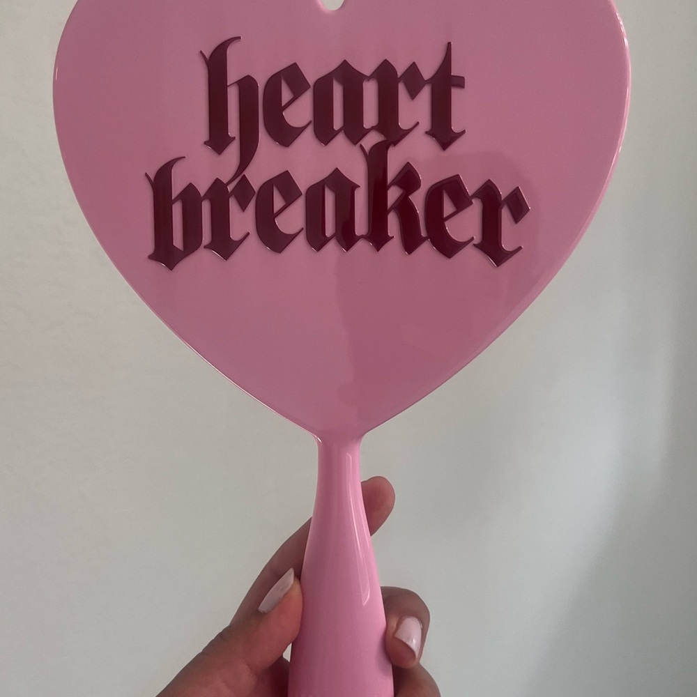 NIB Jeffree Star Heartbreaker Pink Hand Mirror